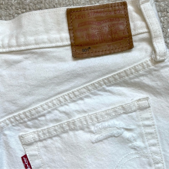 Levi’s Premium 501 High Rise Shorts, size 29 - Picture 5 of 5